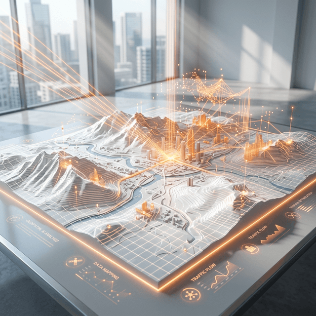 Geospatial AI visualization